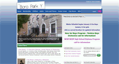 Desktop Screenshot of boroparky.org