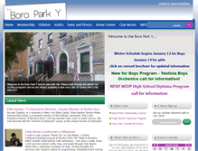 Tablet Screenshot of boroparky.org